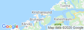 Kristiansund map